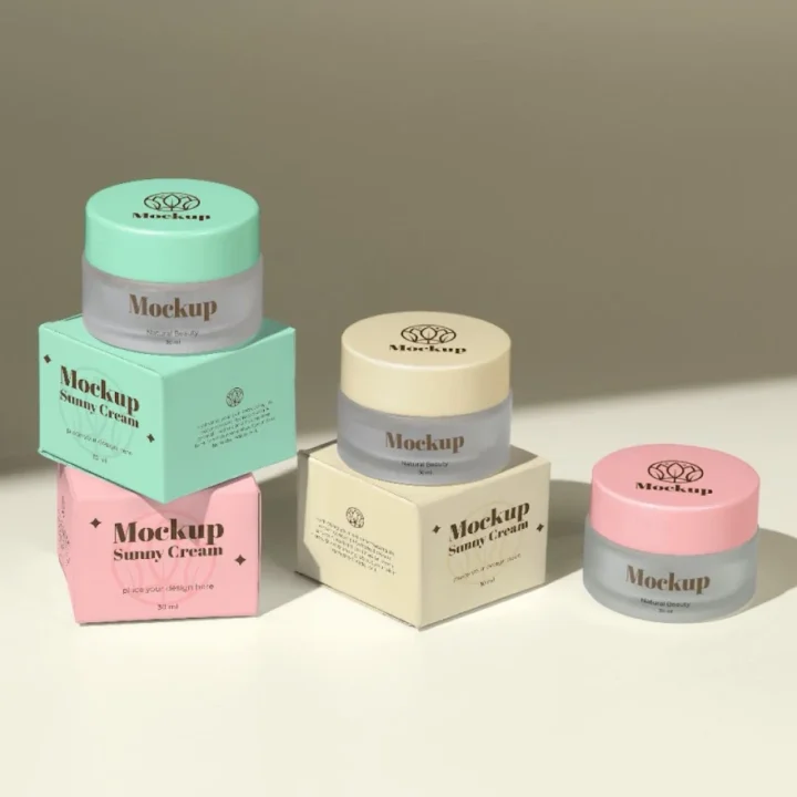 Cream Boxes